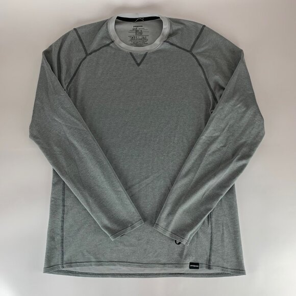 Patagonia Other - Patagonia Gray Long Sleeve Athletic Thermal Shirt Mens Large
